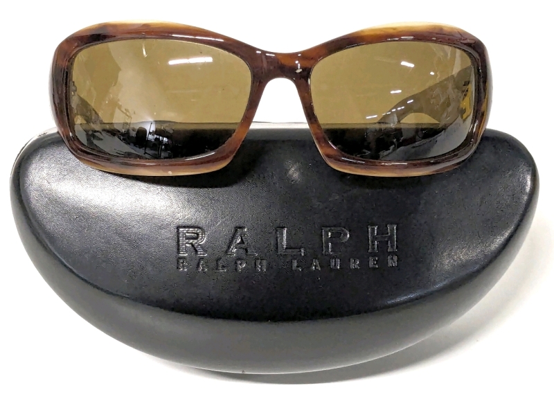 Vintage RALPH LAUREN Sunglasses w Hard Case | RA5004 535/73 60016 120 | Non-Prescription