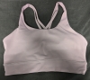 New: Sz L - American Tall Women's Balance CrissCross Tall Sports Bra in Smoked Mauve - 2