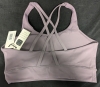 New: Sz L - American Tall Women's Balance CrissCross Tall Sports Bra in Smoked Mauve - 3