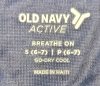 New: Child Sz S (6-7) Old Navy Active Breathe On Quarter Zip - 3