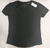 New: Women's Sz L - American Tall Scoop V-Neck Black - 2