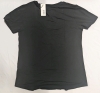 New: Women's Sz L - American Tall Scoop V-Neck Black - 3