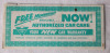 1960s Canadian Tire Gas Bar 15+15 Cents Cash Bonus Money - 2