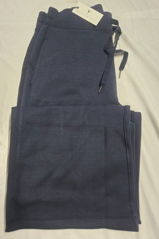 New | American Tall | Size: Large Extra Tall | Colour: Navy Blue | Sweat Pants