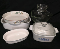 Great Cook Ware Lot - Vintage Corning Ware, Chip & Dip Dishes ++