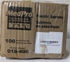 100 MedPro Plastic Aprons 49" (125cm) - 2