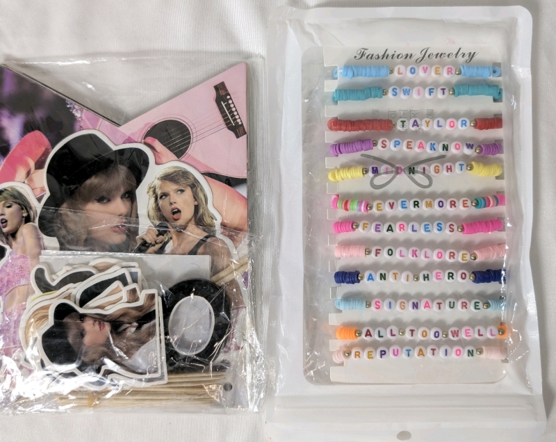 New Taylor Swift Party Accessories & Bracelets