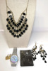 Holo Watch Lion Head & Stunning Necklace & Earrings