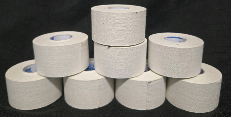 8 New Rolls | Of Renfrew Athletics Tape; Used For Ankle, Wrist, and Injury Taping, Helps Protect and Prevent Injuries