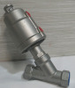 New Actuator Ball Valve Stainless Steel Actuated Angle Valve Female Thread Pneumatic Steam Valve DN15 PN16 - 2