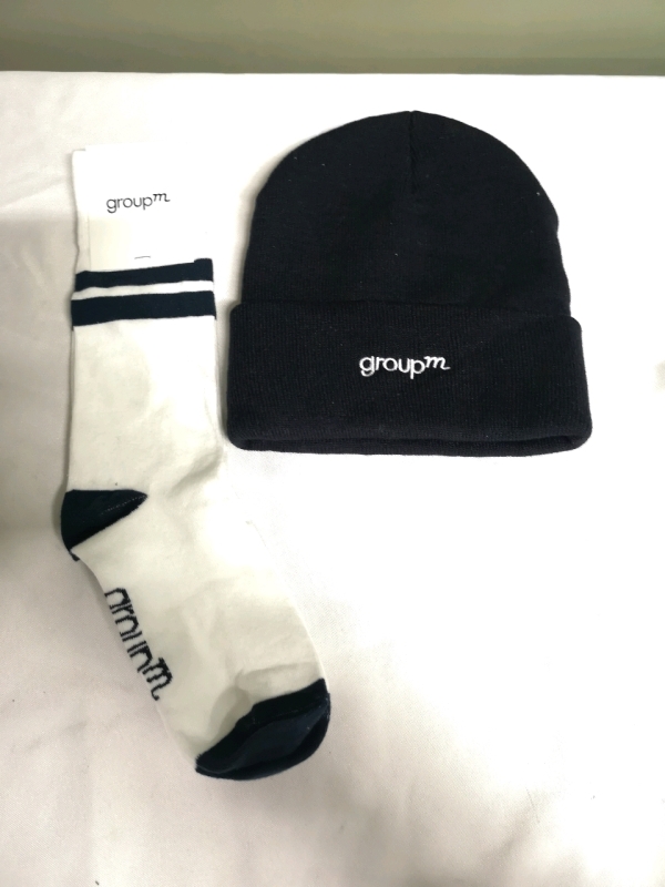 New Toque and Socks - Logo groupm