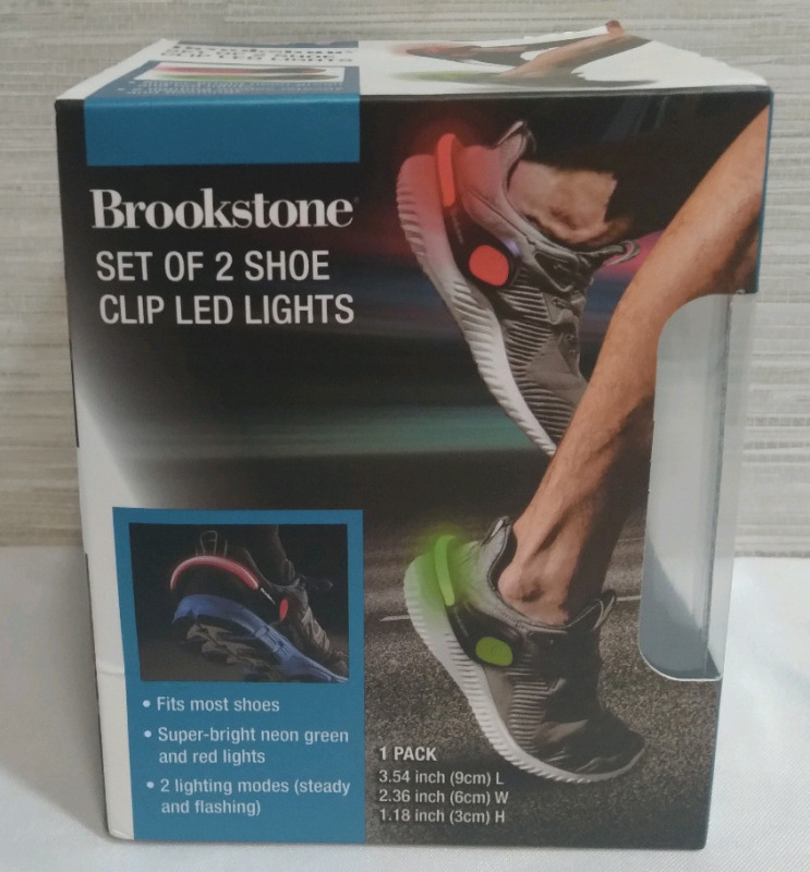 New Brookstone Set of 2 Show Clip LED Lights