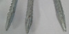 4 Garden Steel Rebar Stakes 11" - 2