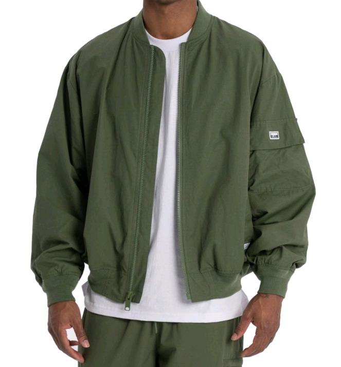 New | Mens Size: XL | Colour: Olive Green | Pro Club Comfort Bomber Jacket | Model 34PC0301 * Retails For $150+ *