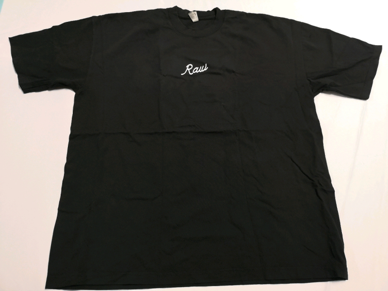 New 6.5 Ounce sz 2XL Men's T-shirt - RAW