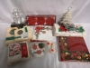 New Christmas Napkins and Candles & 2x Stocking Holders They Light Up - 2