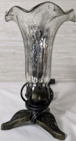 New Tiffany Style Tulip Glass Lamp Single Shade Iridescent