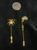 Nefertiti and Scarab Beetle Pins - 4