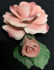 Beautiful Capodimonte Ceramic Flowers Made in Italy - 7