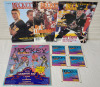 NHL Hockey Trading Card Singles , Beckett Magazine & '95 - '96 NHL Hockey Sticker Book and 5 Sealed Sticker Packs . - 4