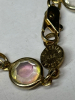 Austrian Crystal Bezel Set Necklace & Green Tiered Floer Cab necklace - 6