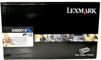 New Genuine Lexmark 24B6018 One Cyan Extra High Yield Return Program Print Cartridge | Retails for $279!