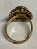 10K Gold Filled GF Cameo Ring Stamped - 5