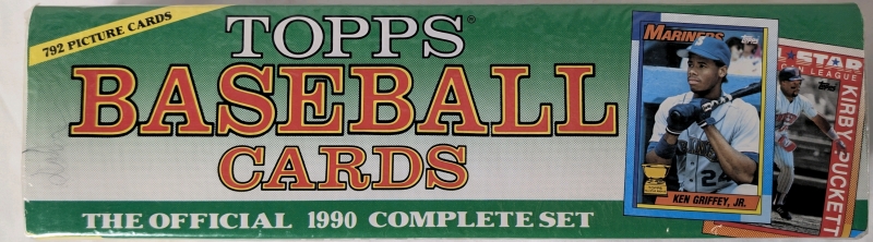 1990 Sealed Topps MLB Baseball Cards 792 Picture Cards