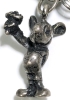 Fully Loaded Sterling Silver Charm Bracelet w 11 Charms incl Mickey Mouse, Articulated Hula Girl, Toronto City Hall + | 7" Long - 7