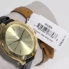 Michael Kors Ladies Slim Runway Champagne MK2606 Watch w 2 Additional Leather Bands, Hard Case & Paperwork | Retails for Over $300 New! - 4