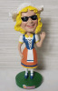 Schneiders ' Little Dutch Girl Bobblehead ' with Original Box . Measures 7" tall - 2