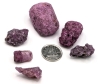 6 Chunks of Natural Ruby Found Locally in the Niagara Region | 48.3g Total Weight - 3