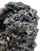 Natural Black Quartz / Possible Tourmaline Stone Sourced Locally | 3.4" x 3" x 2" - 2