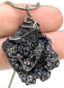 3 Wonderful Wire-Wrapped Local Stone Necklaces incl Carborundum! | Pendants up to 1.25", Necklaces up to 25" - 3