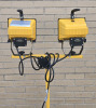 Globe | Workshop Halogen 1000 Watt Die-Cast Aluminum Work Light W/ Swivel Heads & Body | Model#60503 * Tested & Working * - 4