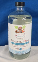 New Sealed | CocoTherapy 16Oz Bottle Of Triplex MCT-3 Oil | Non-GMO, 100% Pure and Natural