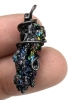3 Gorgeous Hand Wire-Wrapped Stones Sourced Locally in Niagara | incl Rainbow Carborundum Silicon | From 1.25" to 2" - 4