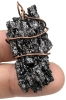 3 Fantastic Hand Wire-Wrapped Stones Sourced Locally in Niagara | incl Natural Carborundum | 1.5" Long Approx Ea - 6