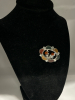 Vintage WJ &S Sterling Silver Scottish Agate Brooch - 4