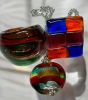 Murano Glass Ring Art Deco Ring Murano Glass Necklace Brighten your Day with Colour