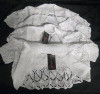 4 Pcs New | Girls Size: 5-6 Yrs |Colours White/ Cream | Gal Moda Shrug Crop Tops