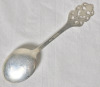 Vintage TH Marthinsen Norway 830S Silver Spoon with Viking Rose Pattern - 3