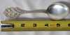 Vintage TH Marthinsen Norway 830S Silver Spoon with Viking Rose Pattern - 5