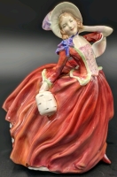 Royal Doulton "Autumn Breezes" HN1934 Bone China Figure | 7.5" Tall
