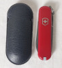 Victorinox Swiss Army Pocket Knife w/Case . Made in Switzerland - 3