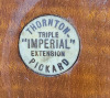 Antique 1895 - 1909 Thornton-Pickard Triple " Imperial " Extension Half Plate Mahogany Field Camera . - 7