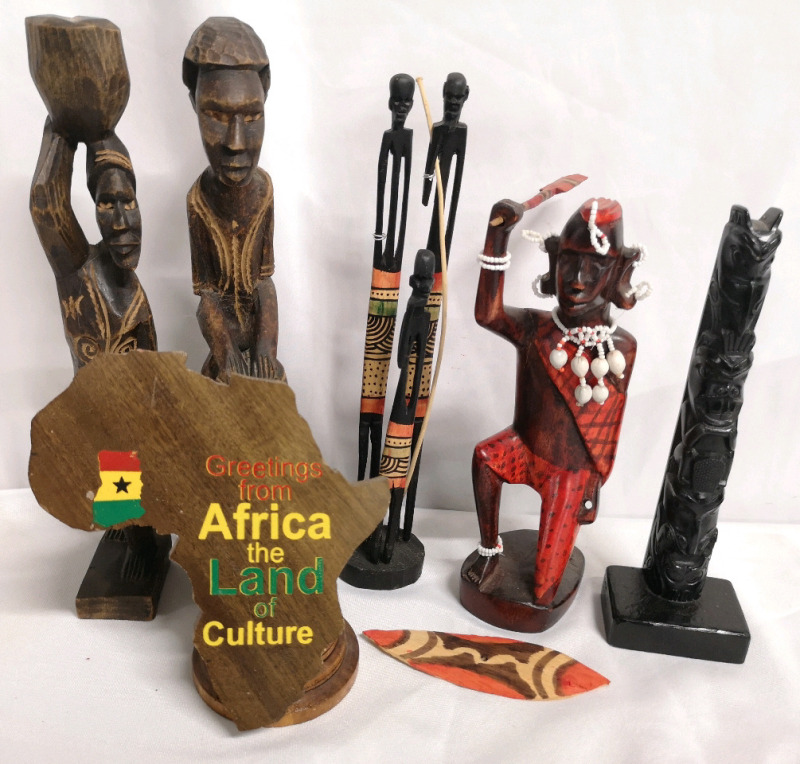 Unique Wooden Carved Figures