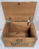 Wooden John Labatt Classic Special Extra Aged Beer Crate with Lid . Measures 17 3/4"&times;11.5"&times;12" - 3