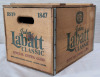 Wooden John Labatt Classic Special Extra Aged Beer Crate with Lid . Measures 17 3/4"&times;11.5"&times;12" - 4