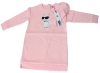 New Size 4Y / 102cm | KARL LAGERFELD KIDS Girls Pink Choupette Sweatshirt Dress - 3